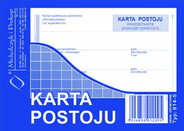 Galeria - 814-5 Karta postoju