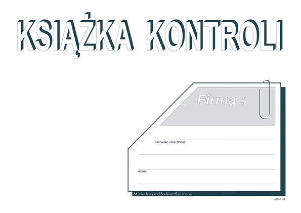 Galeria - P10u Książka kontroli