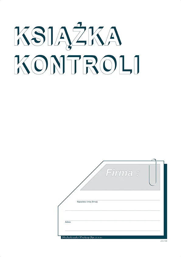 Galeria - P11u Książka kontroli