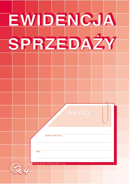 K4 Ewidencja sprzedaży
