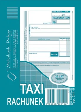 241-5 Rachunek taxi