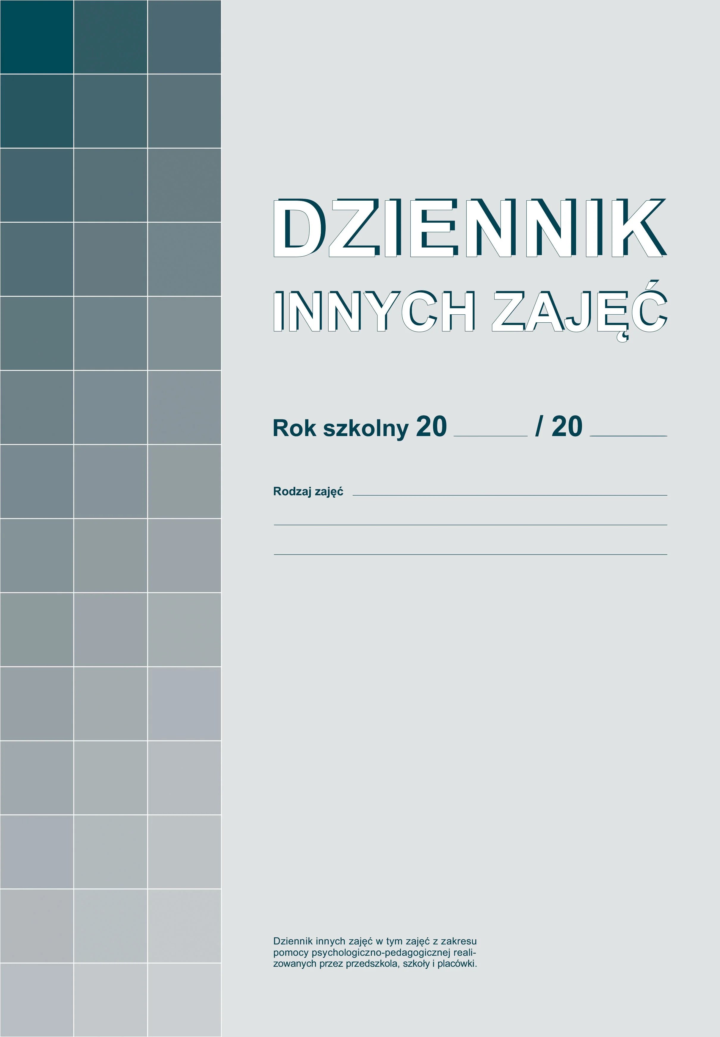A-50-1 Dziennik innych zajęć